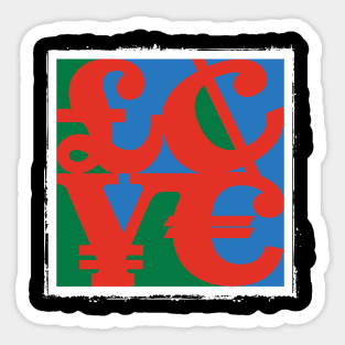 Can Buy Me Love Sticker